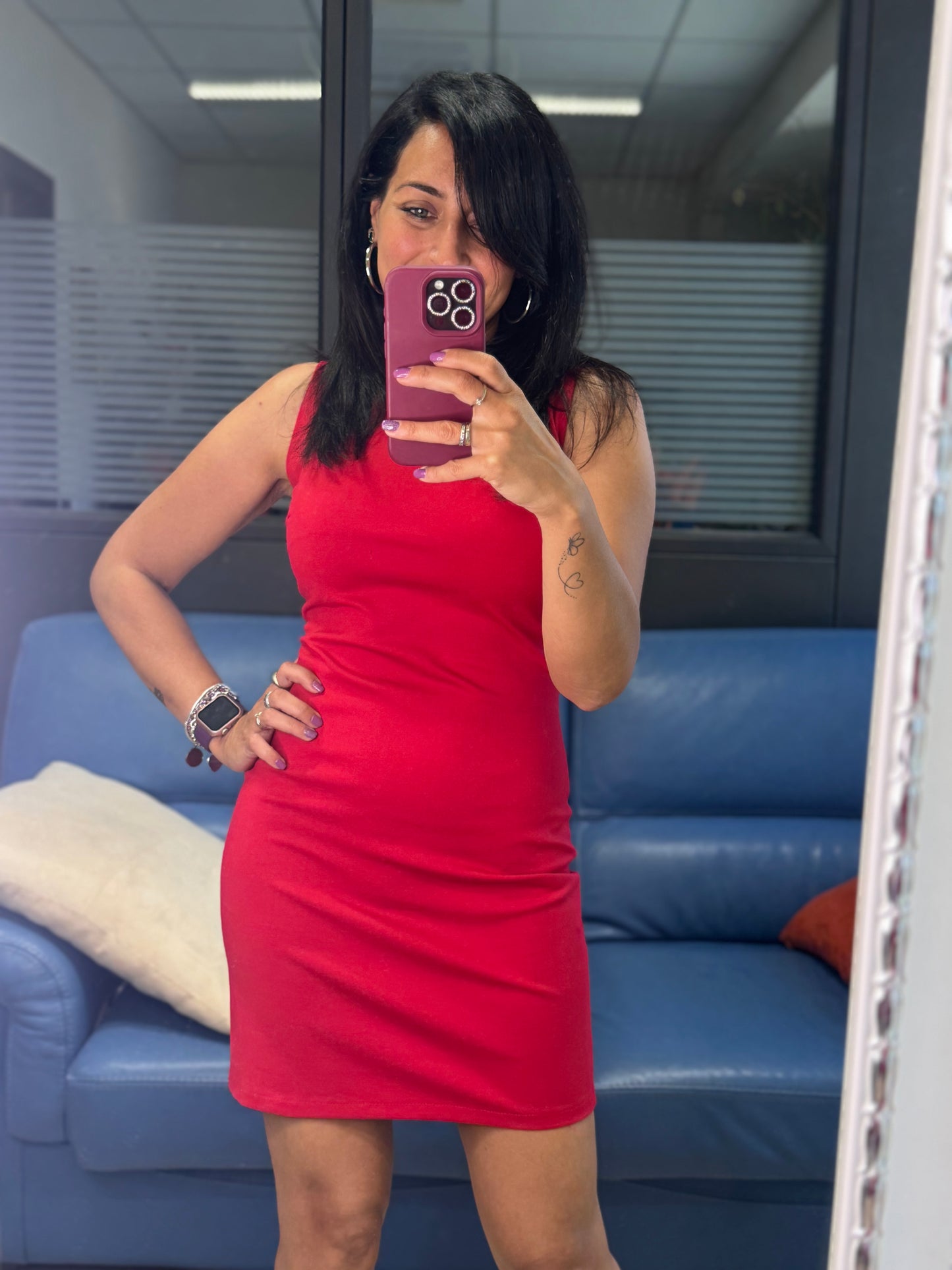 Tubino Rosso Milly