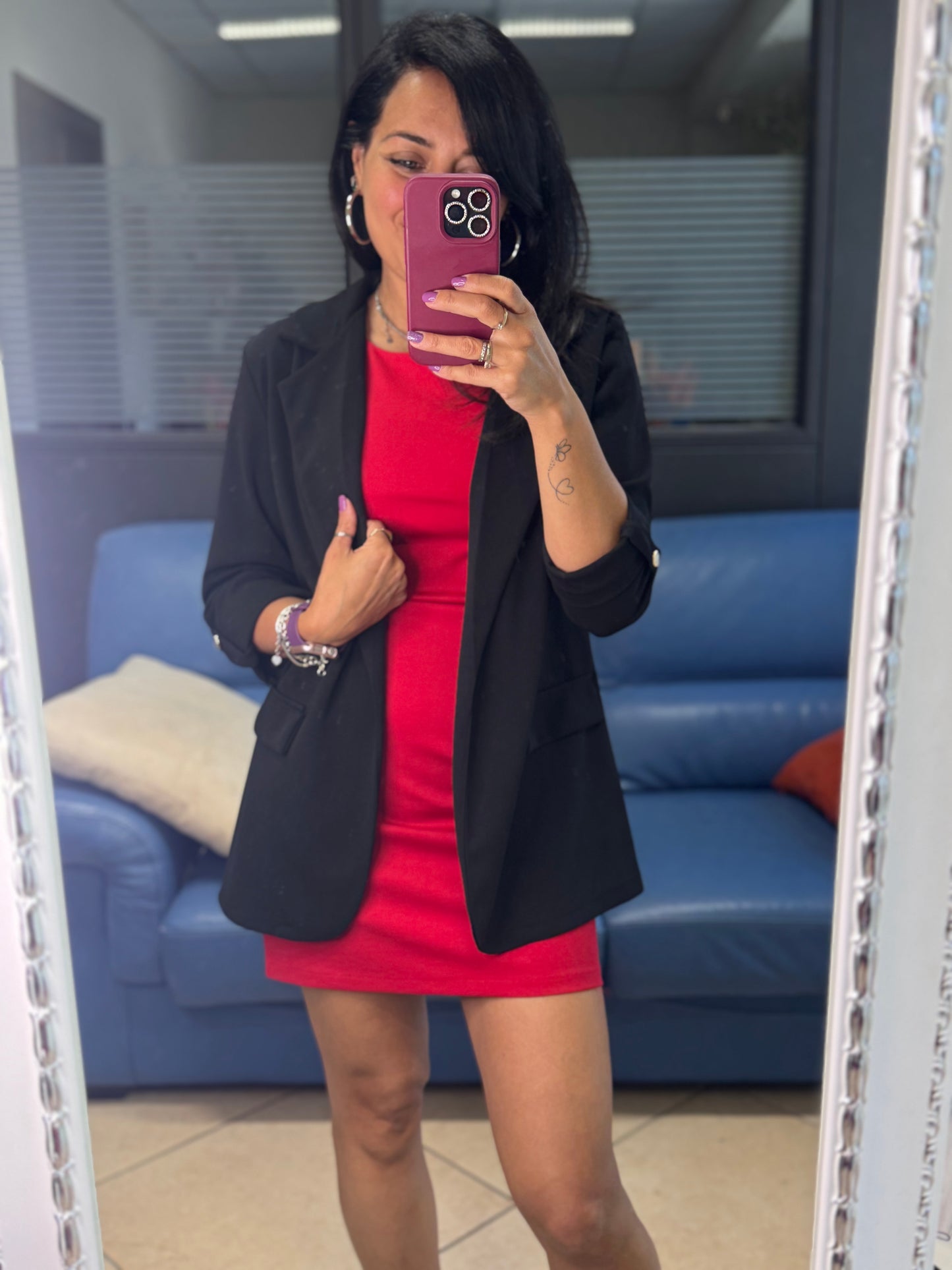 Tubino Rosso Milly