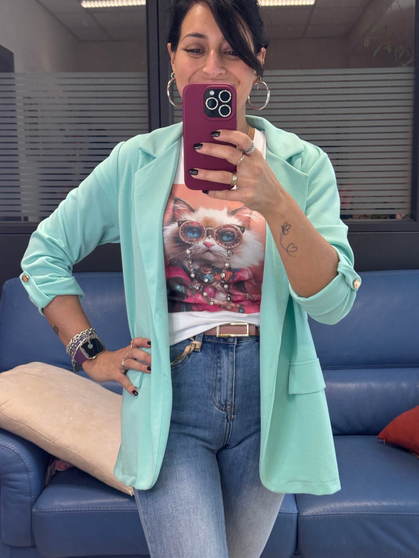Blazer manica 3/4