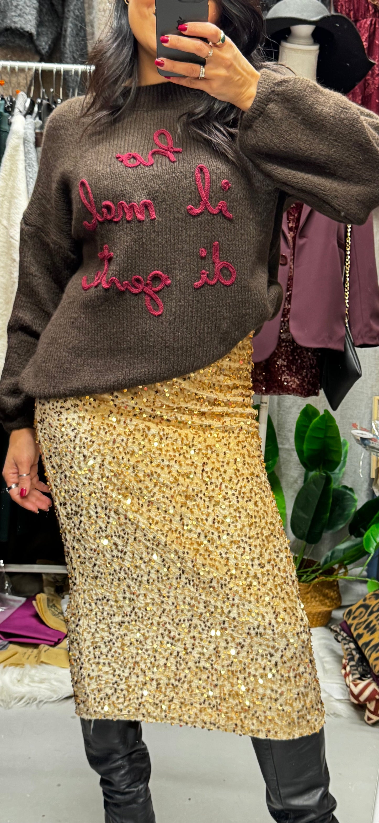 Longuette Paillettes