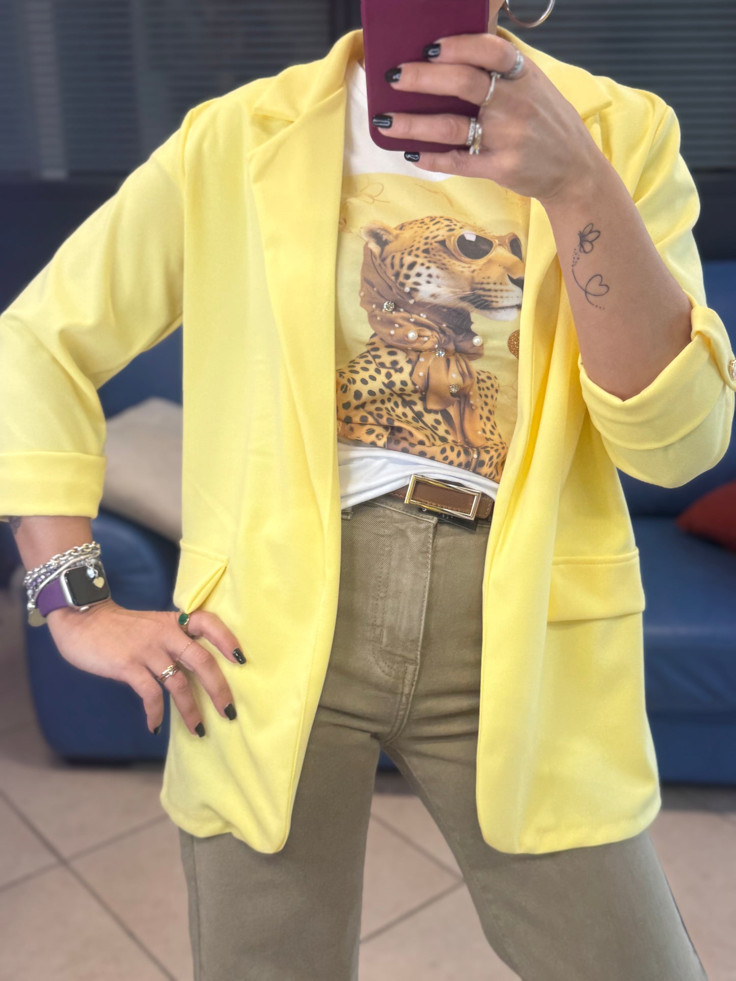 Blazer manica 3/4