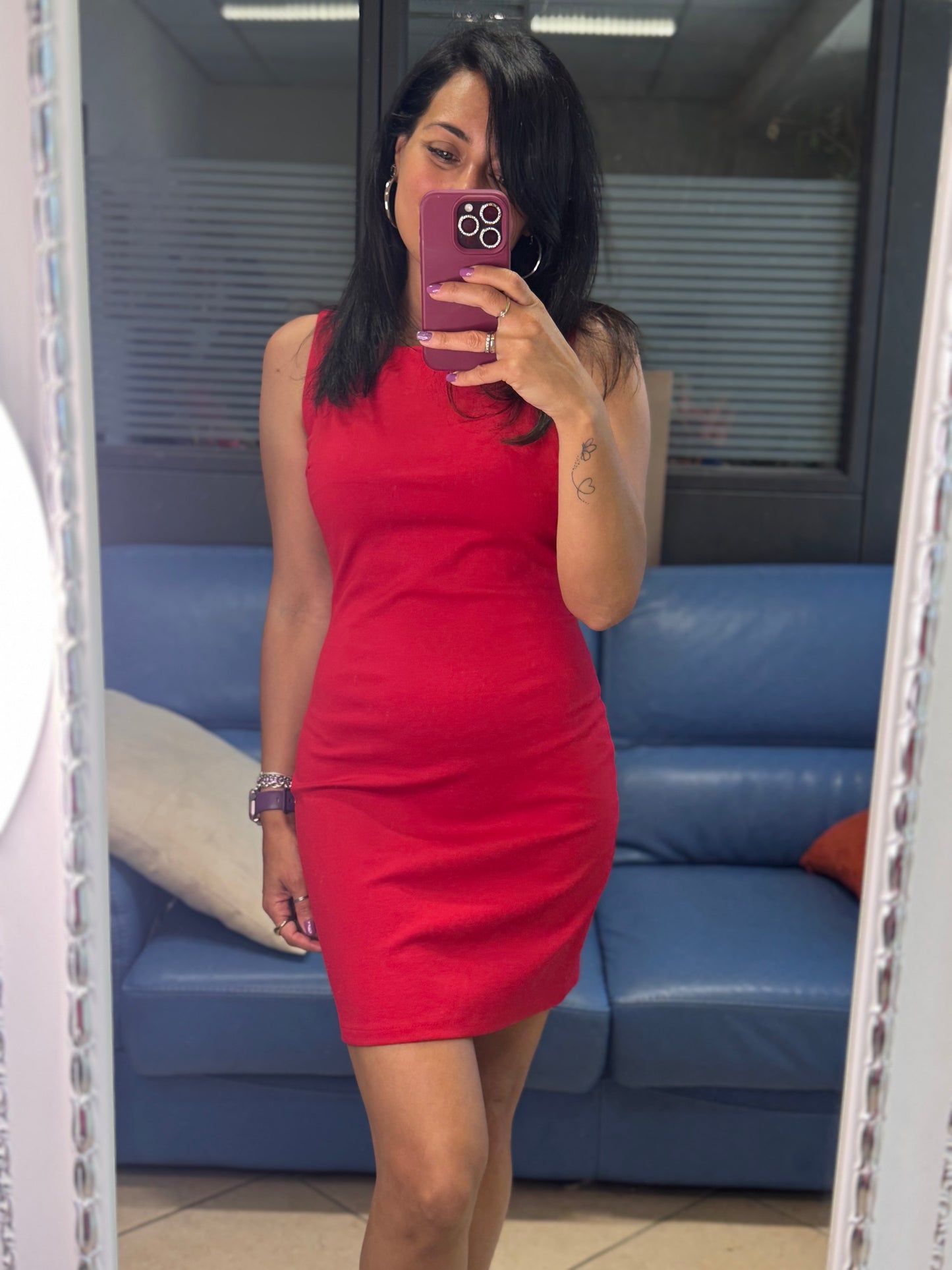 Tubino Rosso Milly