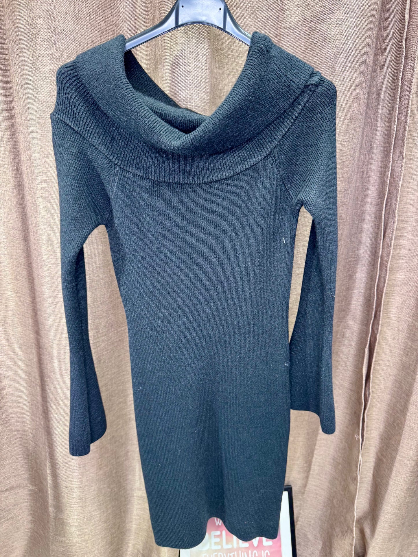 Abito in maglia a costine