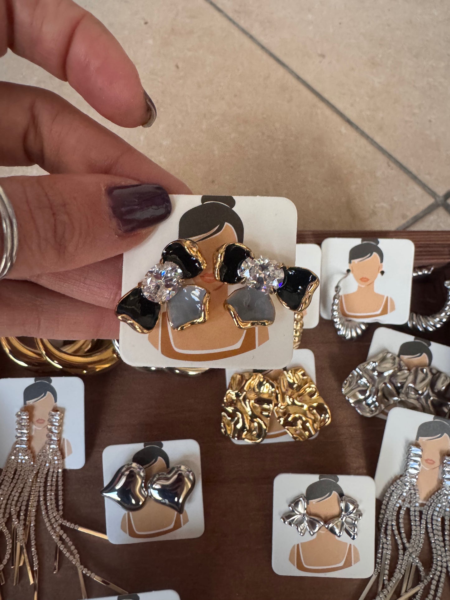 Orecchini parure Chanel