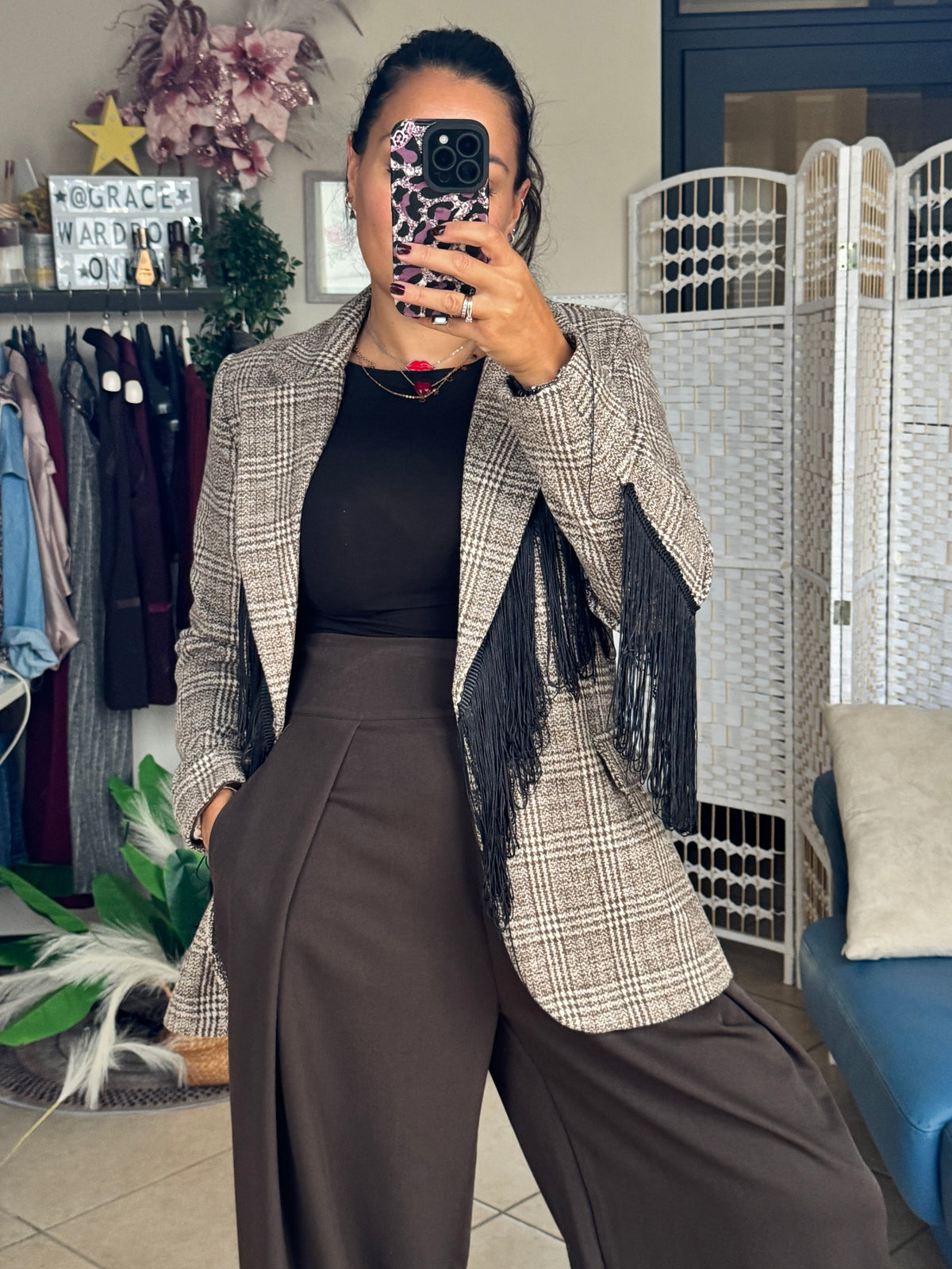 Blazer frange