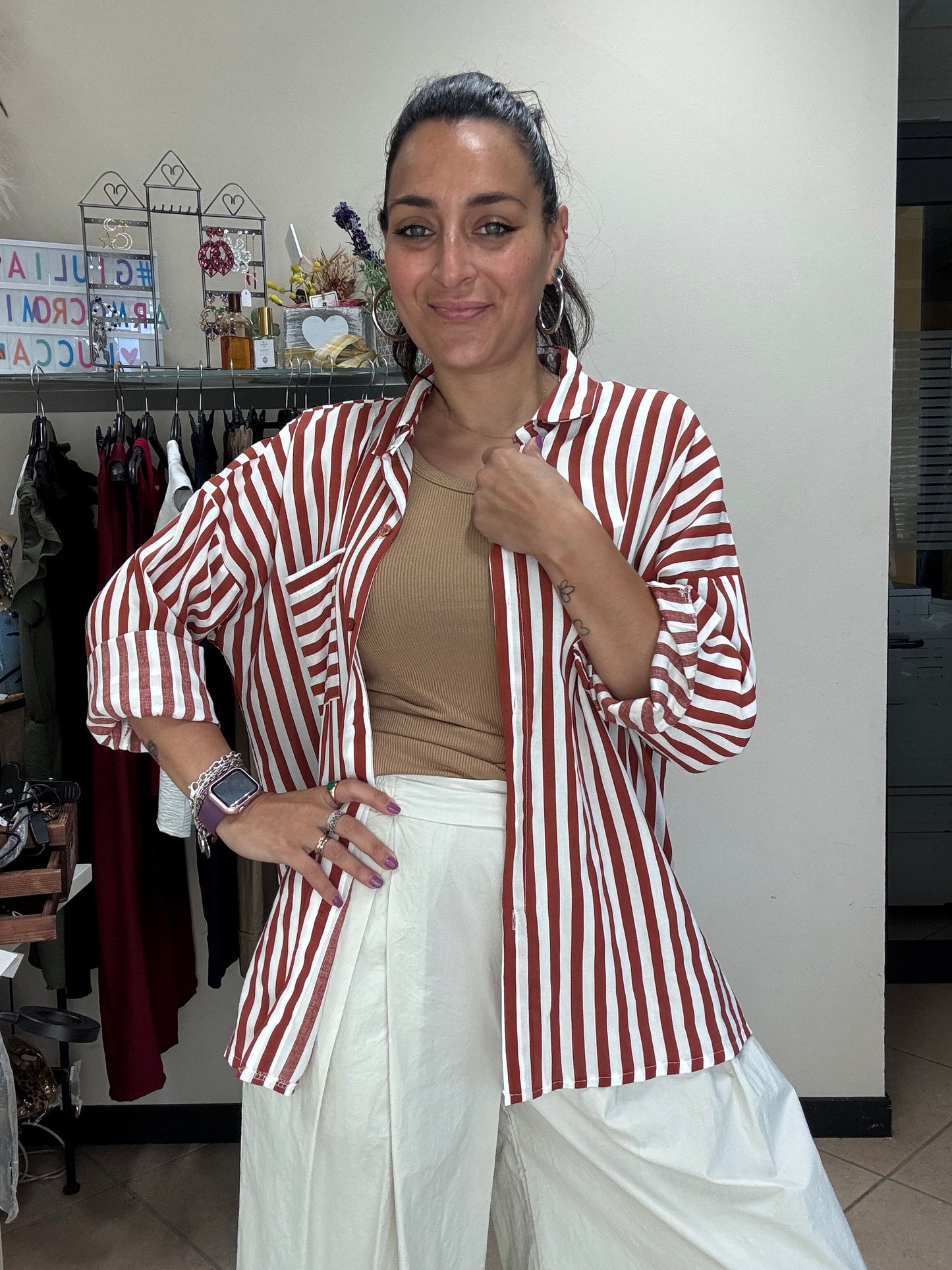 Canottiera a Costine