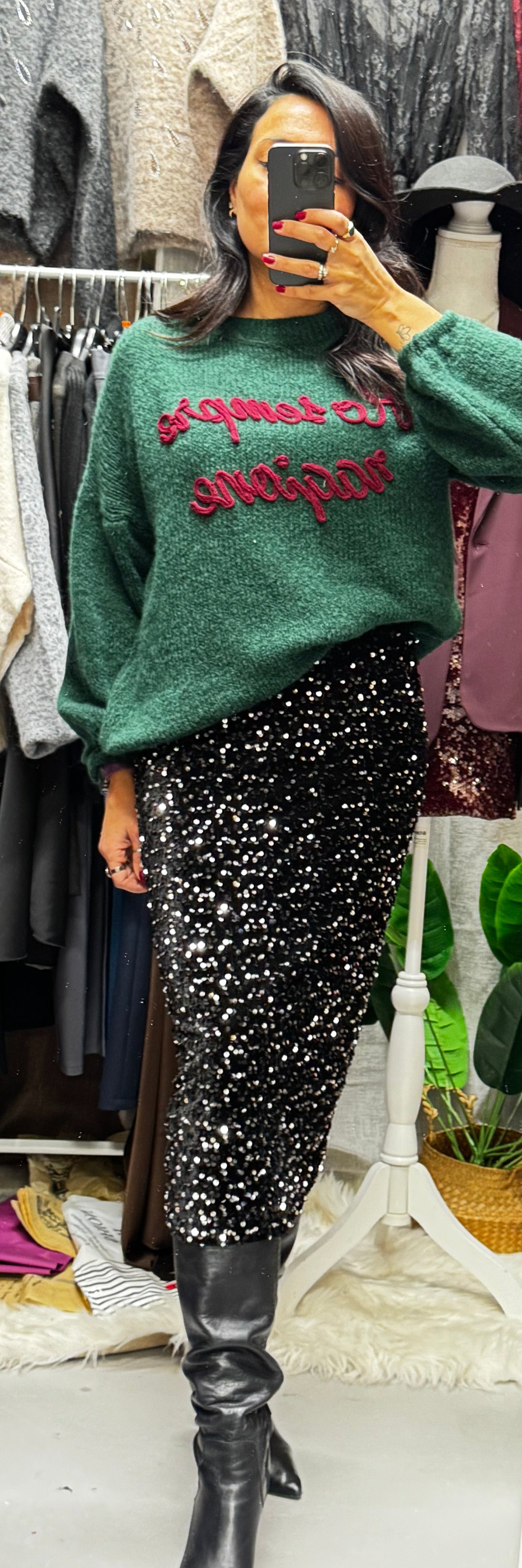 Longuette Paillettes