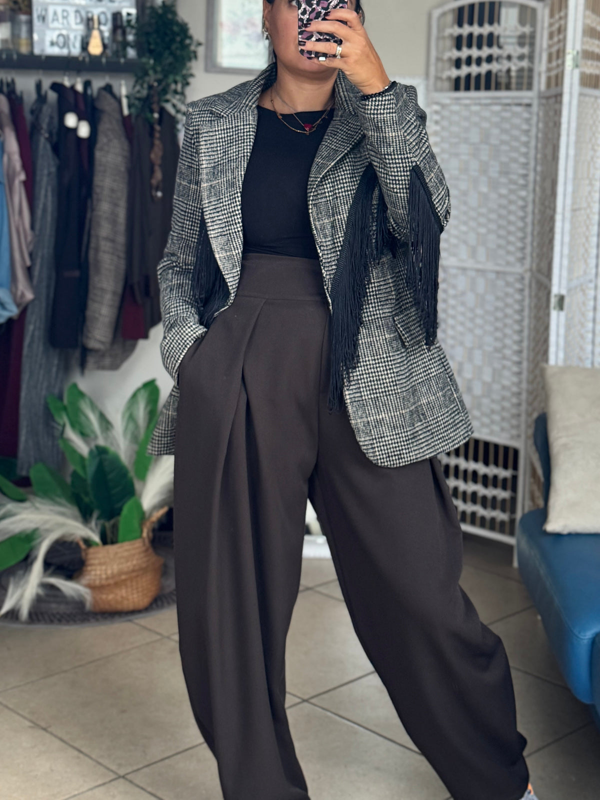 Blazer frange