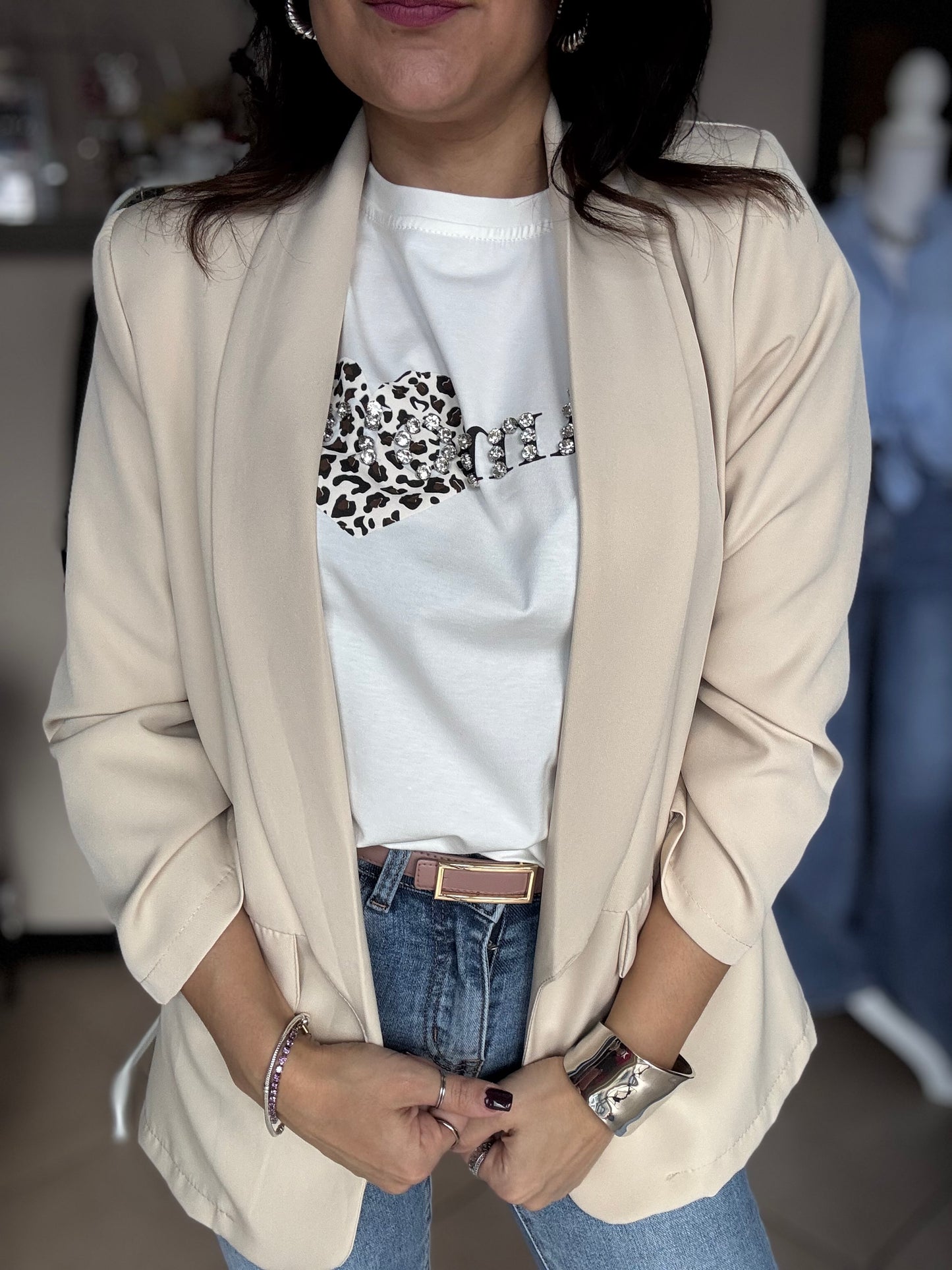 Blazer panna