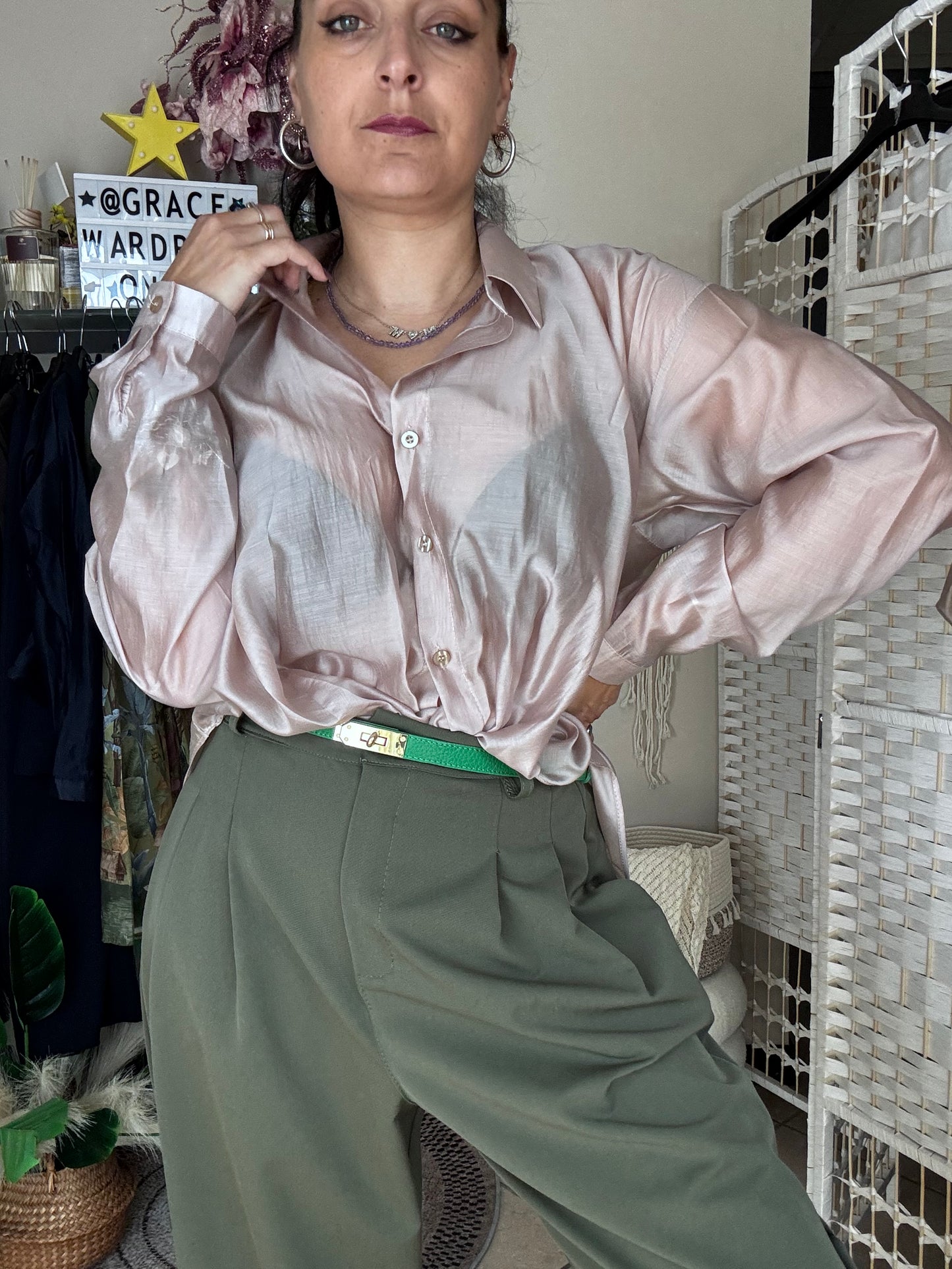 Camicia Satin