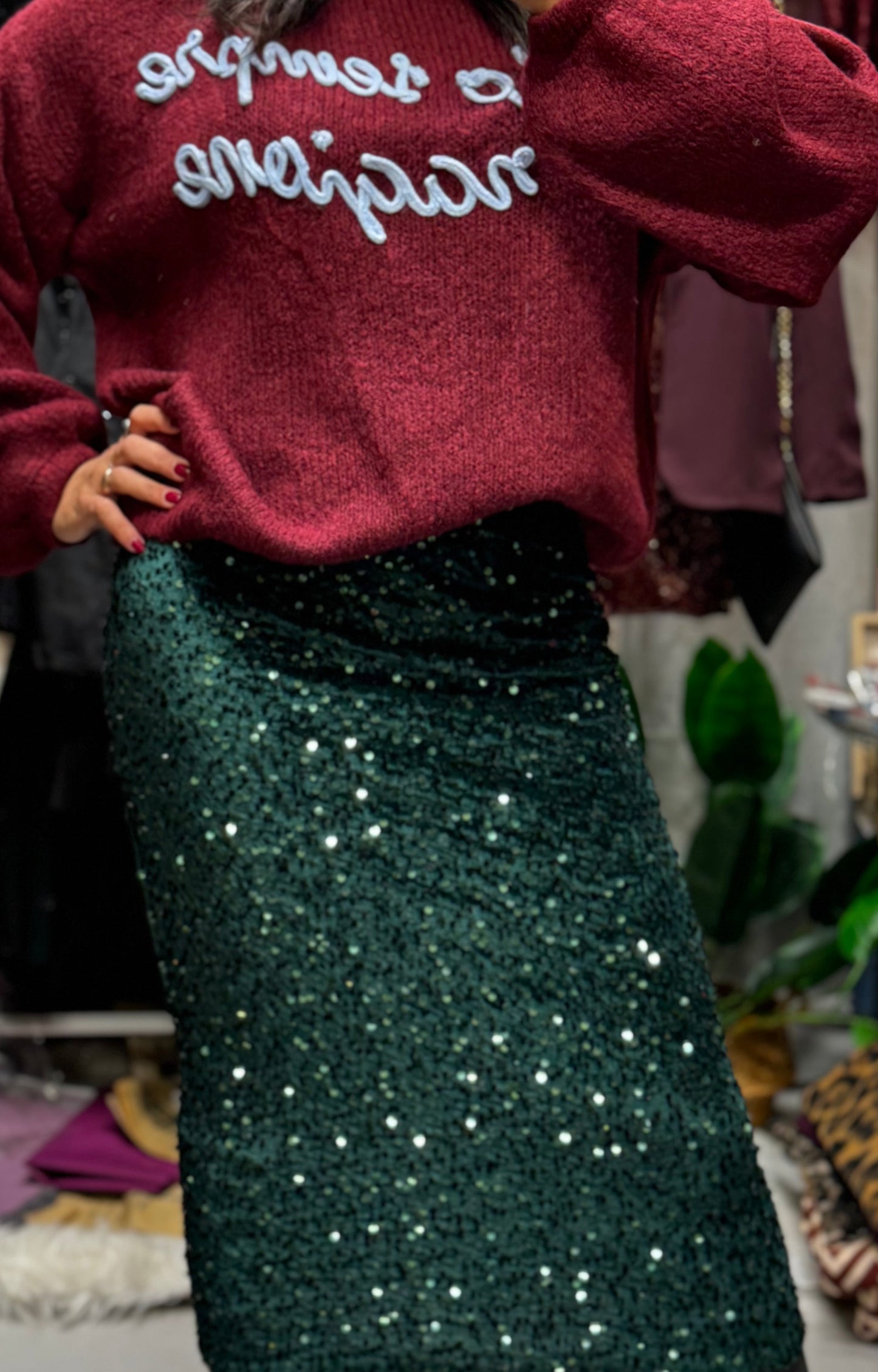 Longuette Paillettes