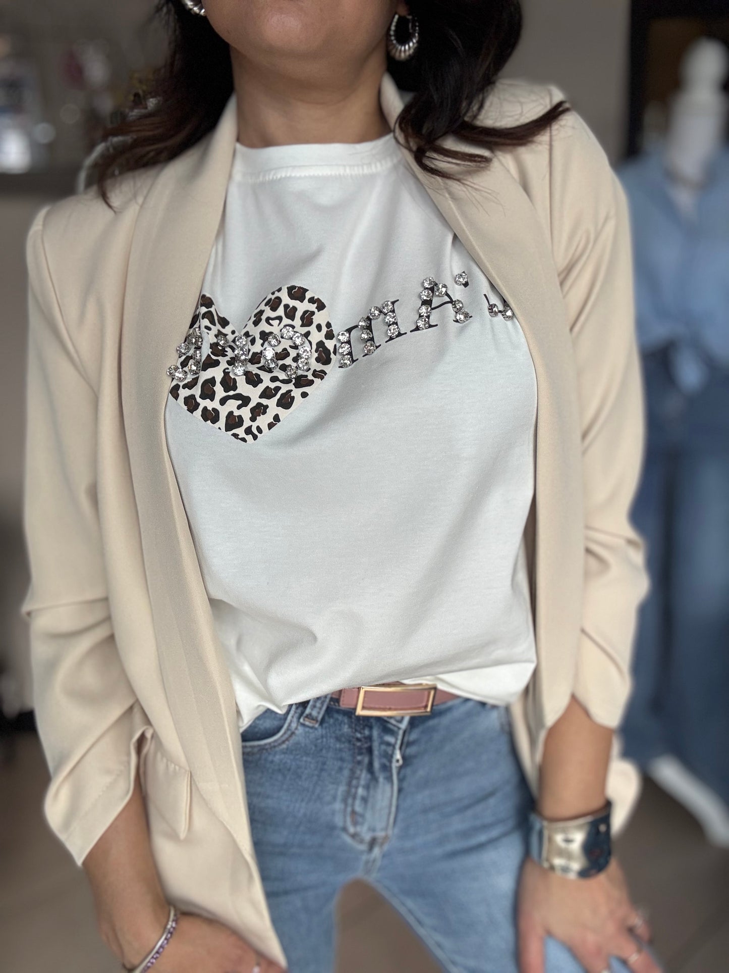 Blazer panna