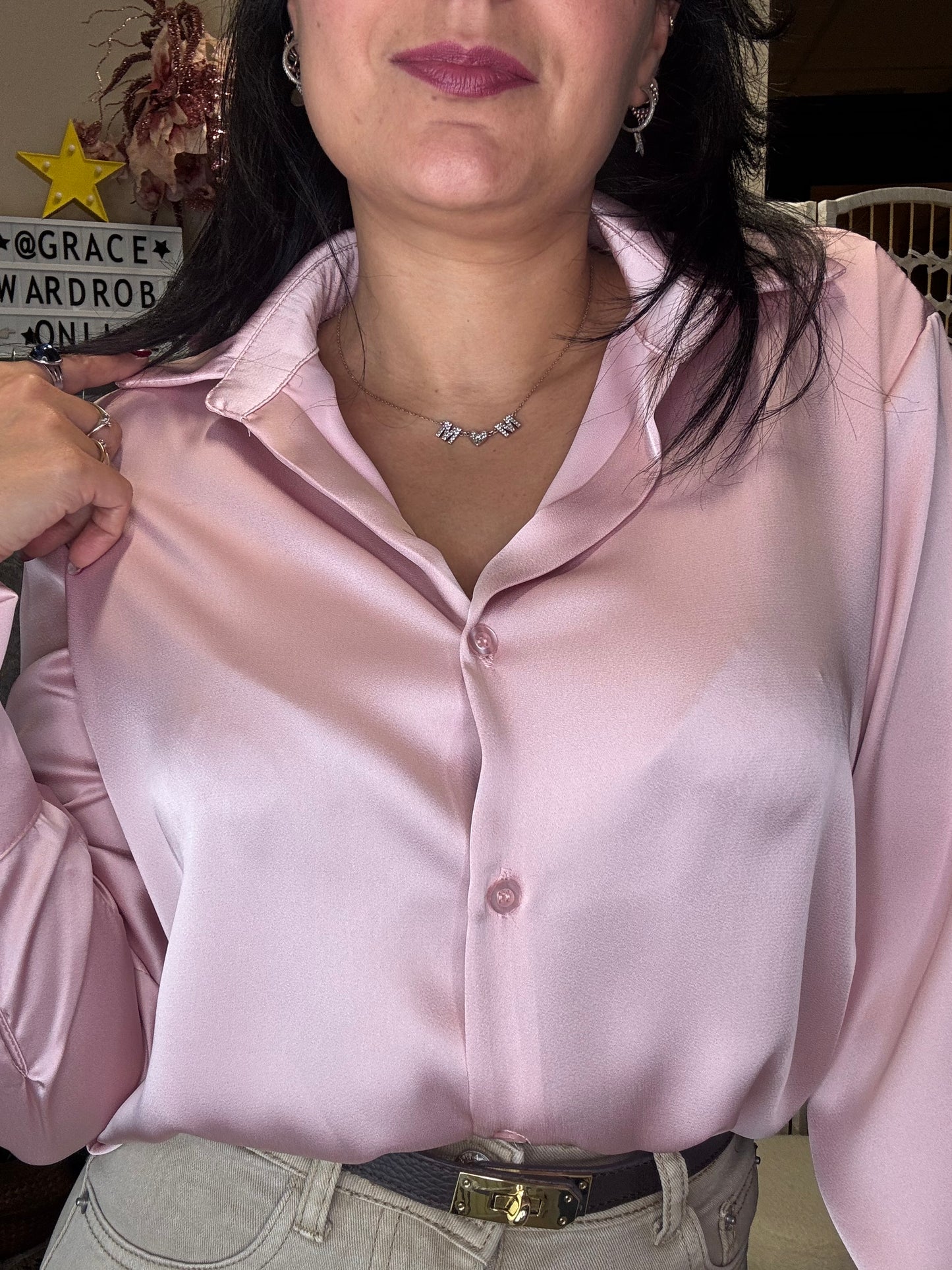 Camicia in Satin