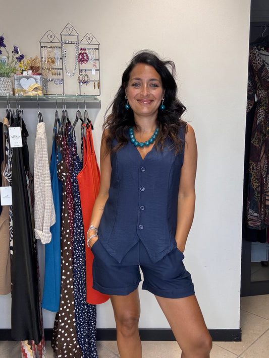 Completo Bermuda e Gilet