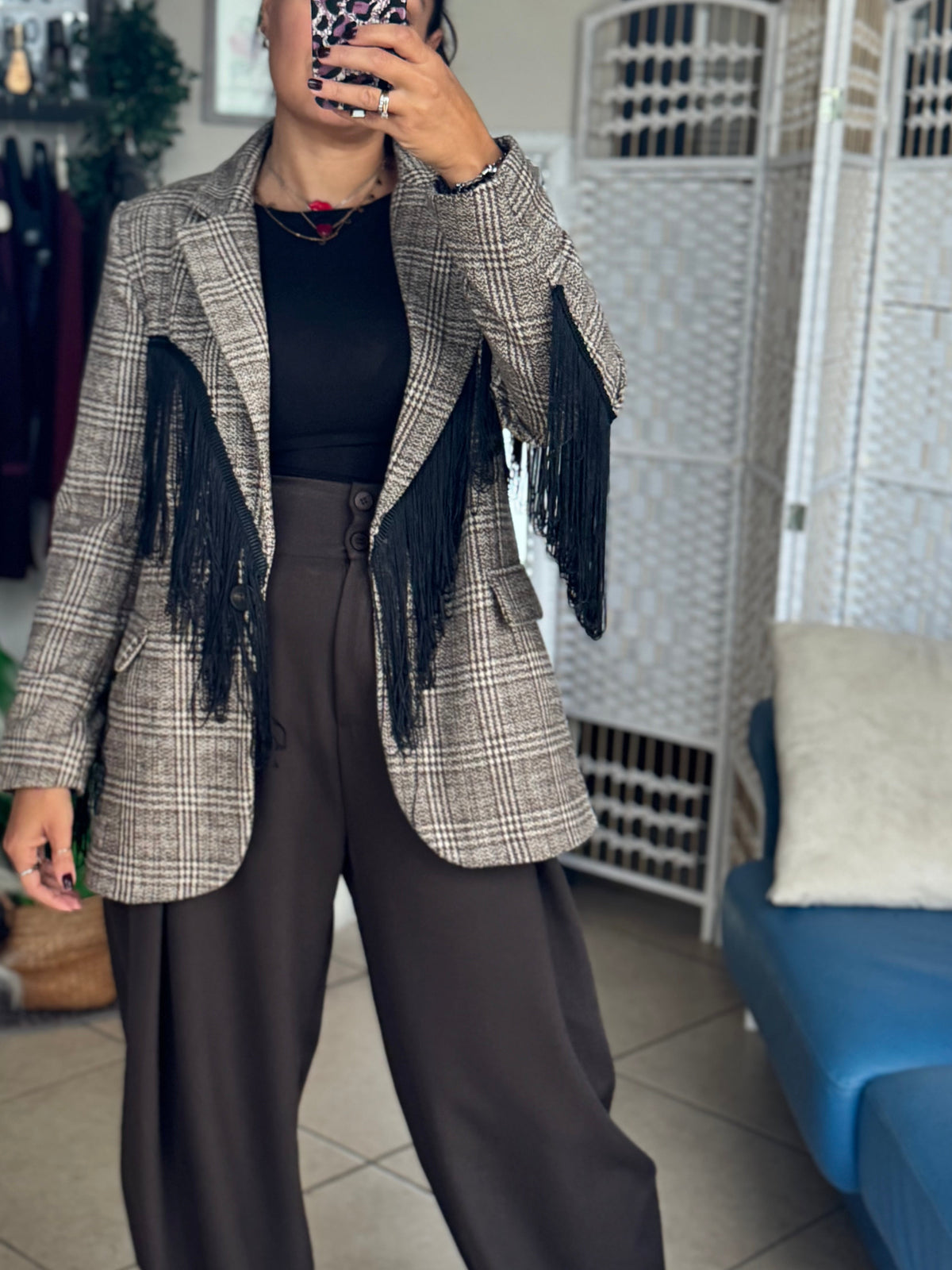 Blazer frange