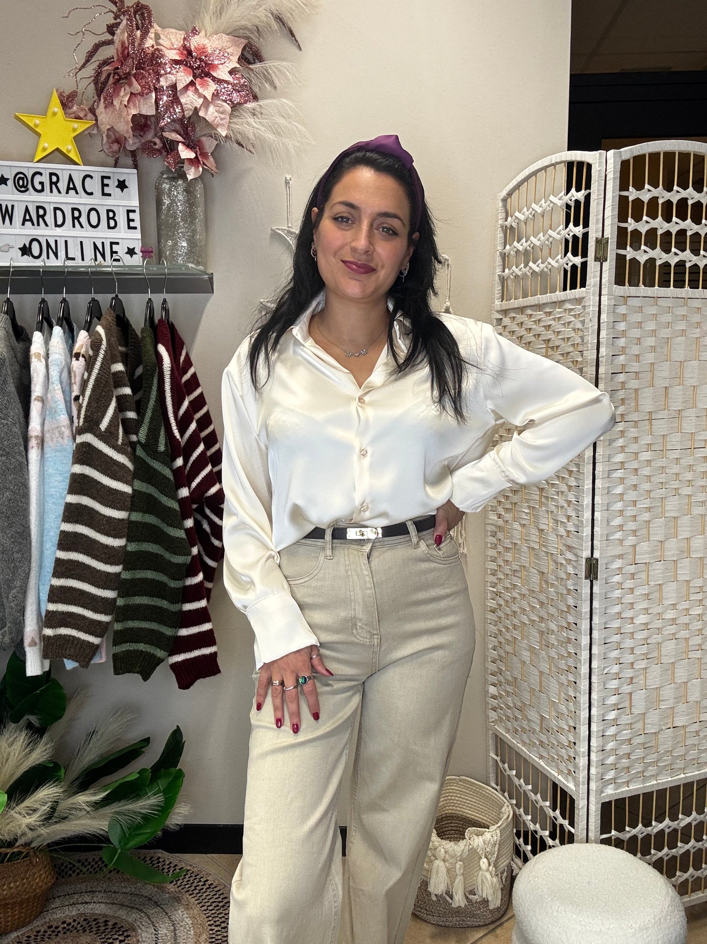 Camicia in Satin