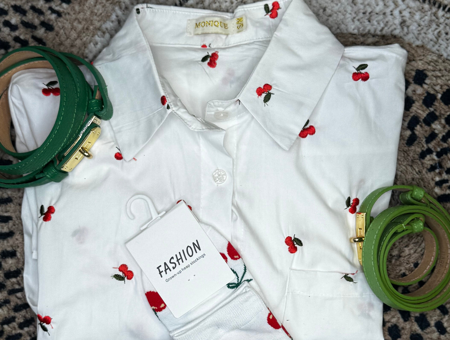 Camicia ciliegie