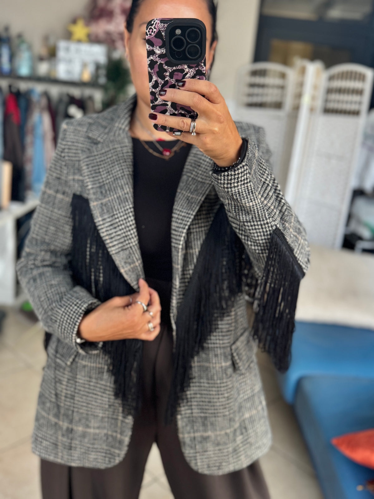 Blazer frange