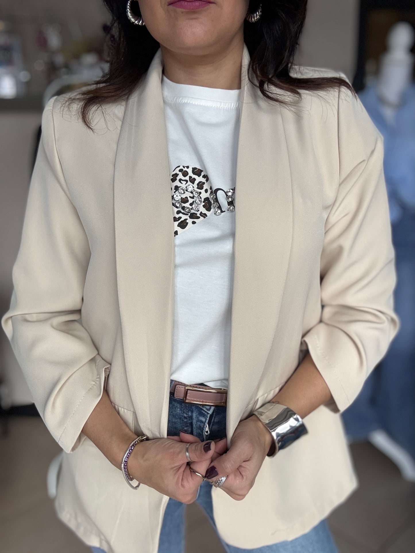 Blazer panna