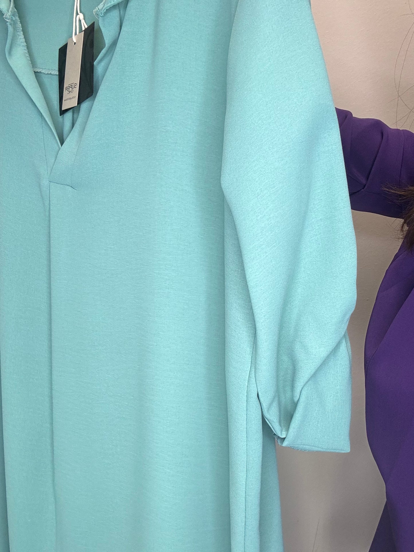 Camicione celeste polvere