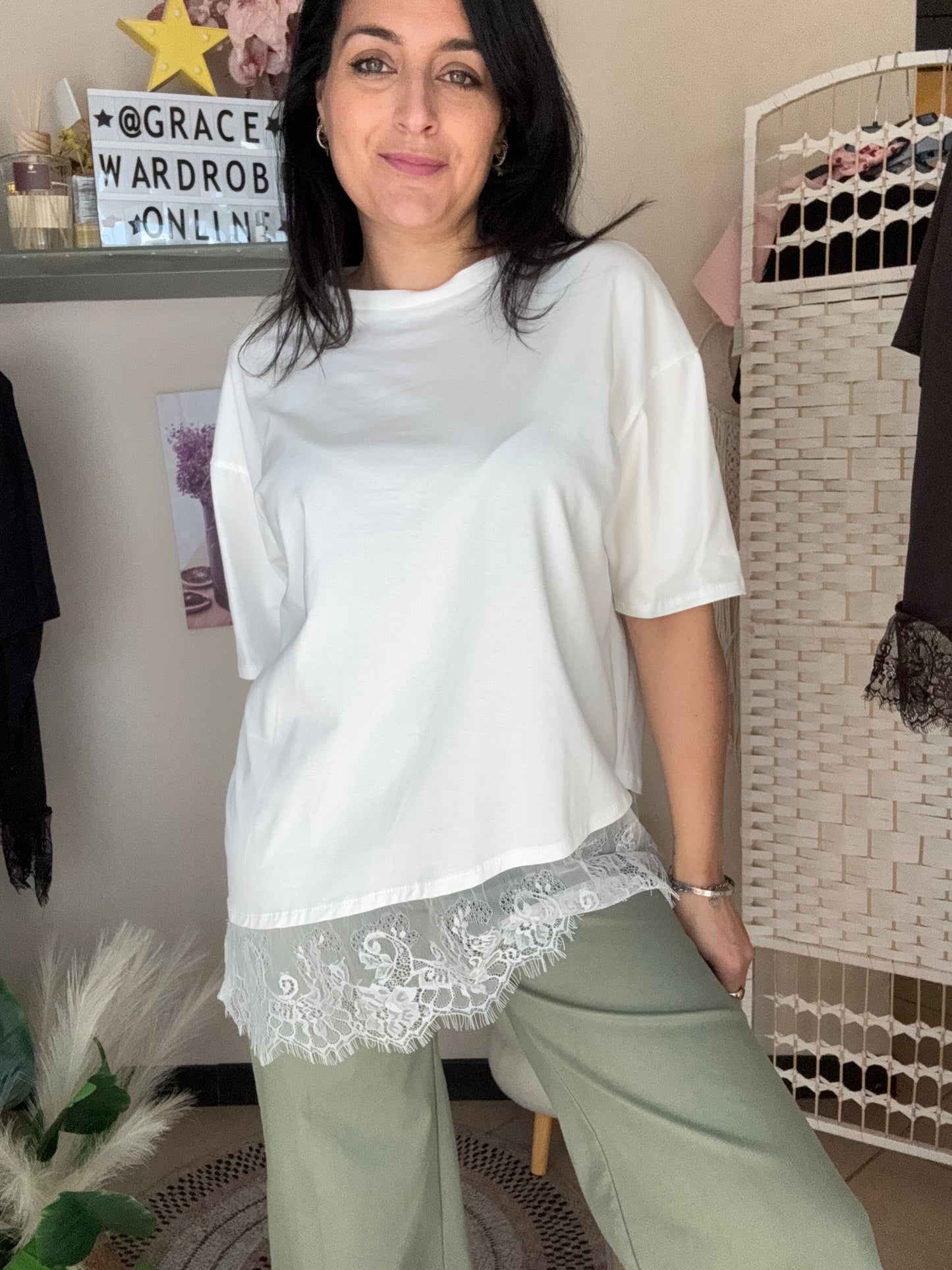 T-shirt pizzo