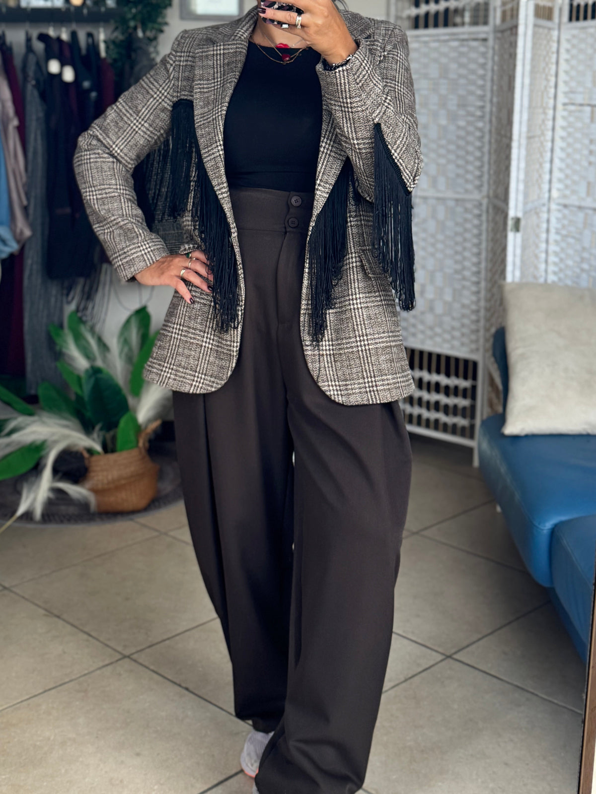 Blazer frange