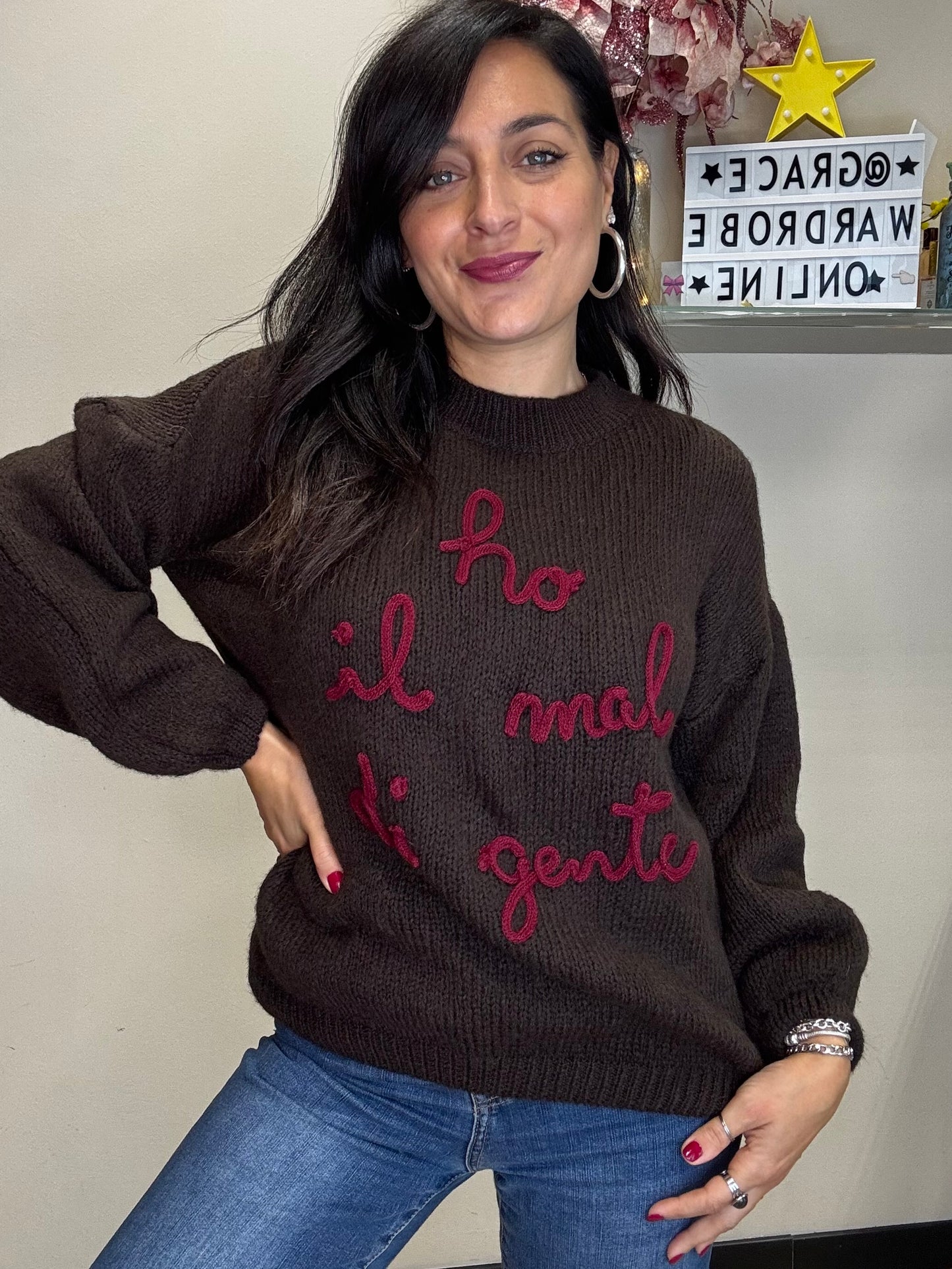 Maglia “ Ho il Mal Di Gente “