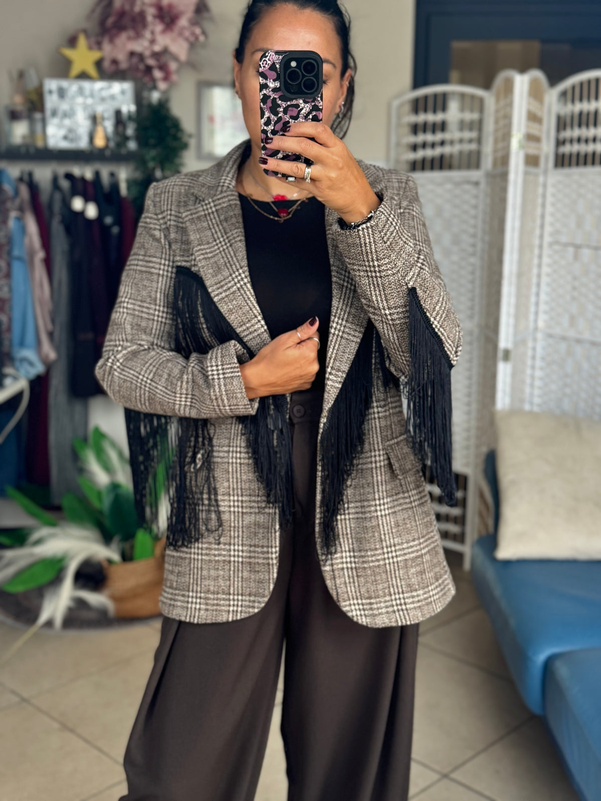 Blazer frange