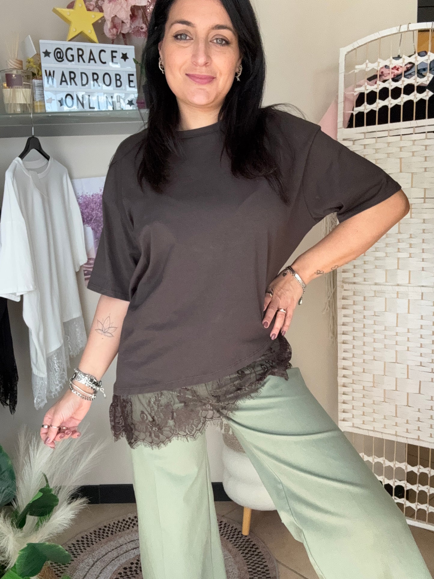 T-shirt pizzo