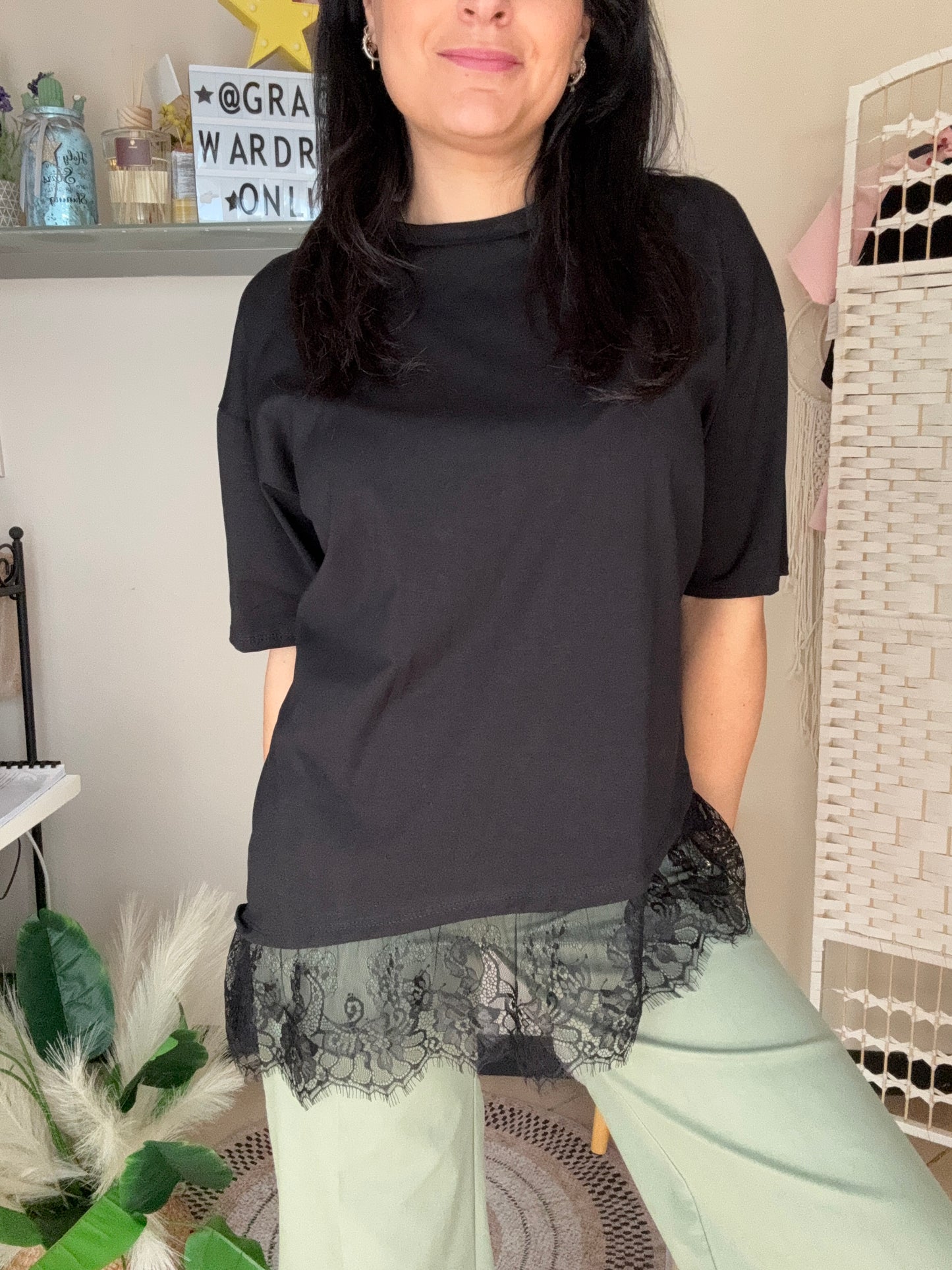 T-shirt pizzo