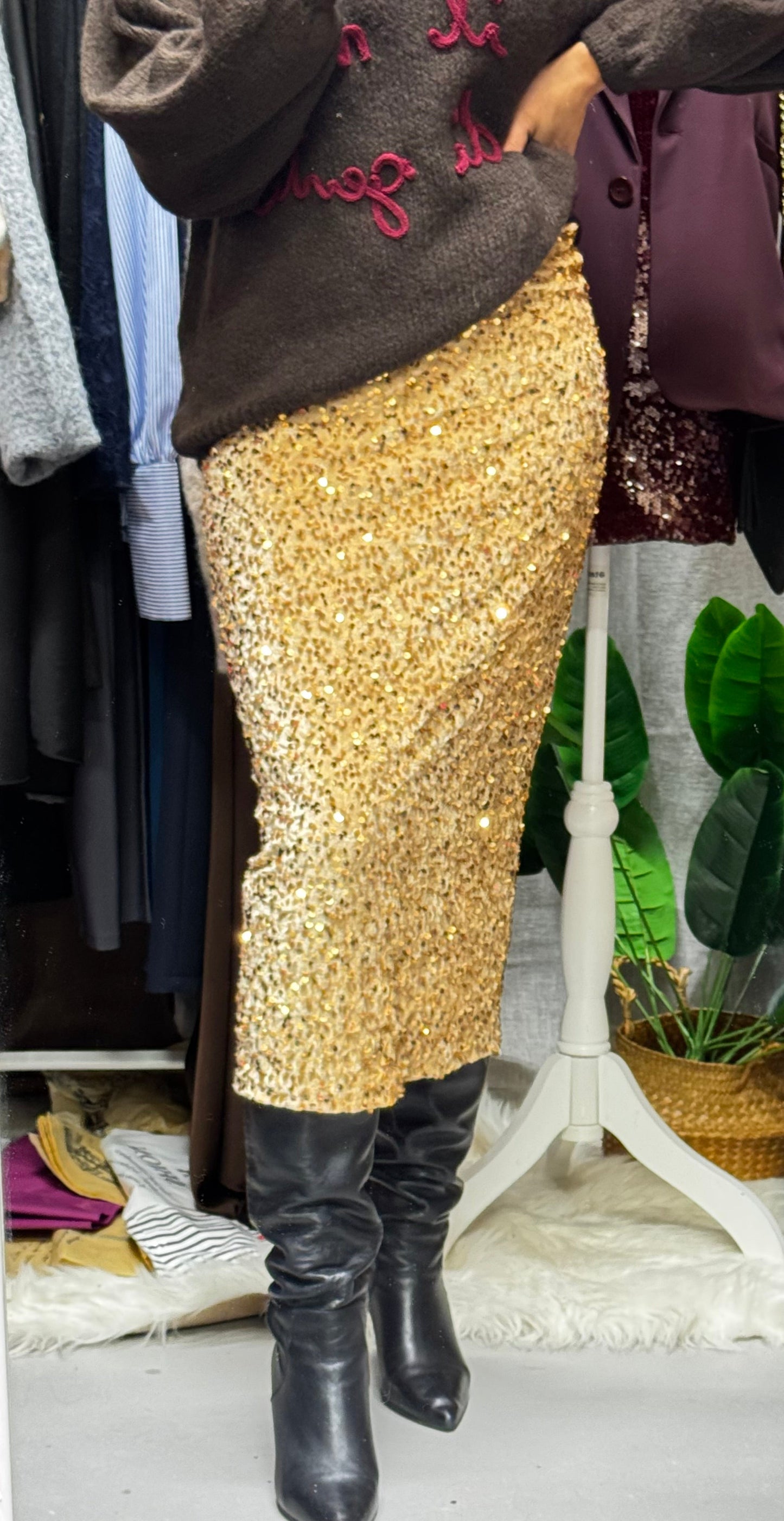 Longuette Paillettes