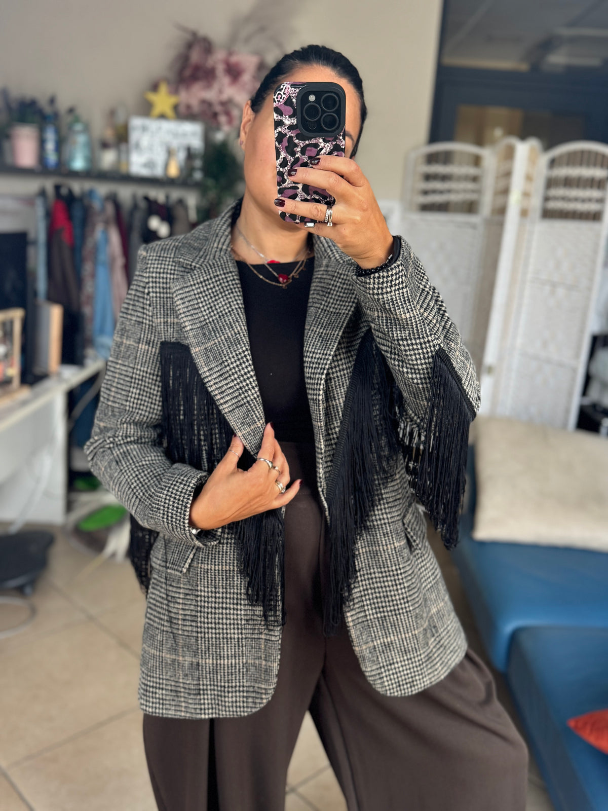 Blazer frange