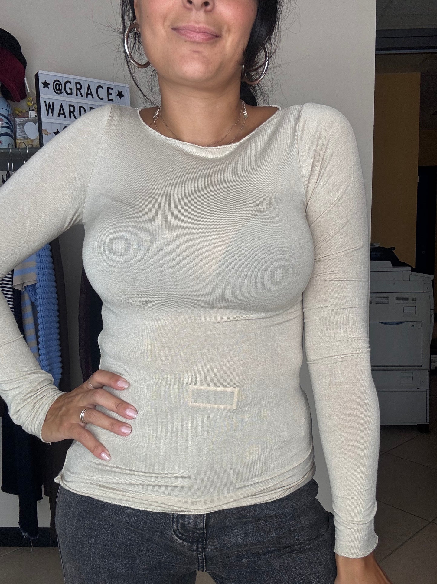 Maglina in Viscosa e Cashmere