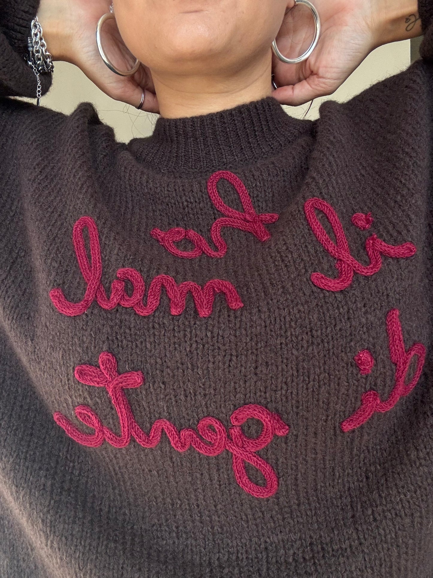 Maglia “ Ho il Mal Di Gente “