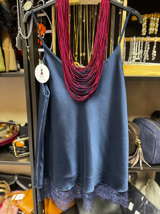 Canotta Raso e Pizzo