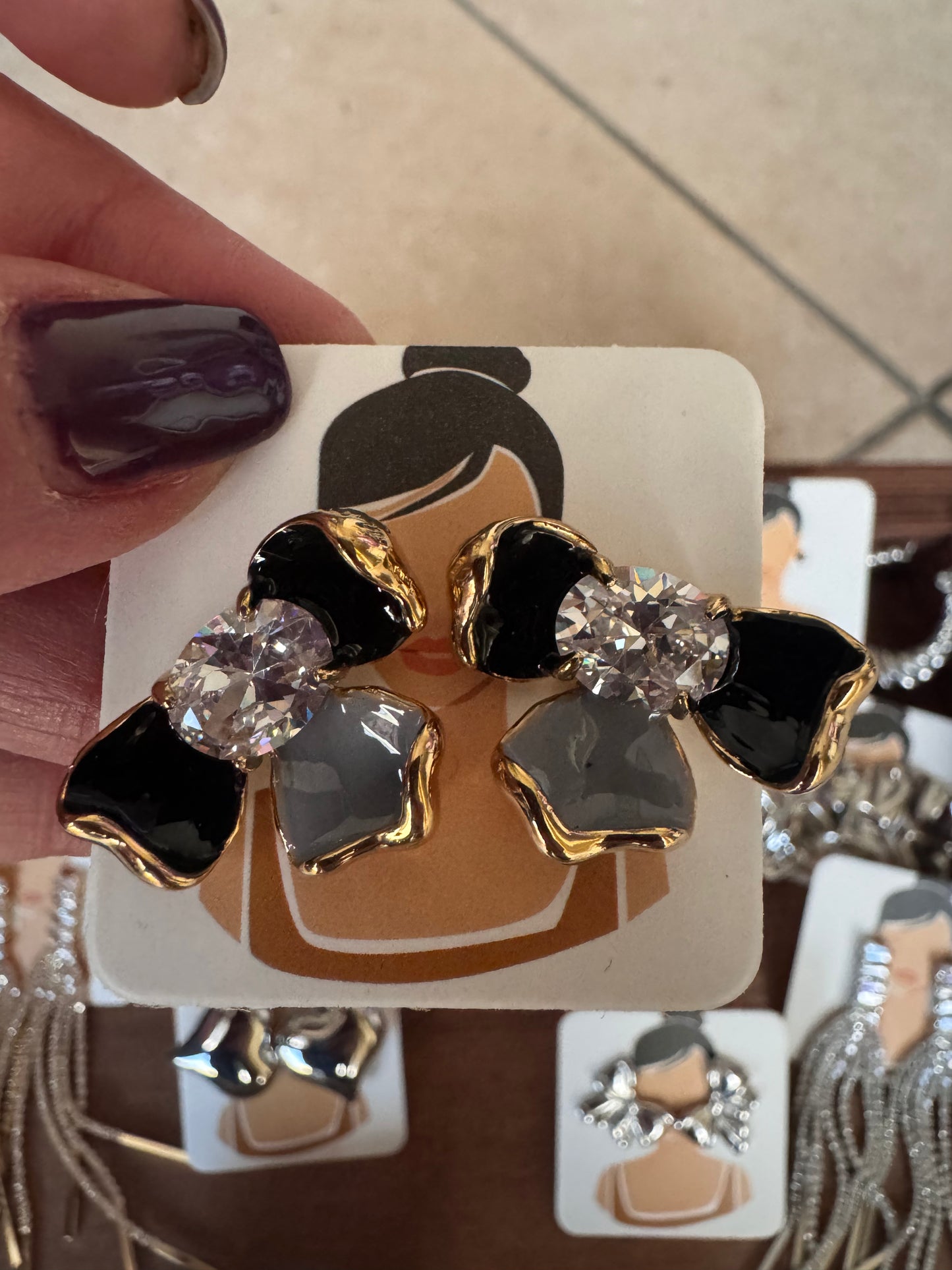 Orecchini parure Chanel