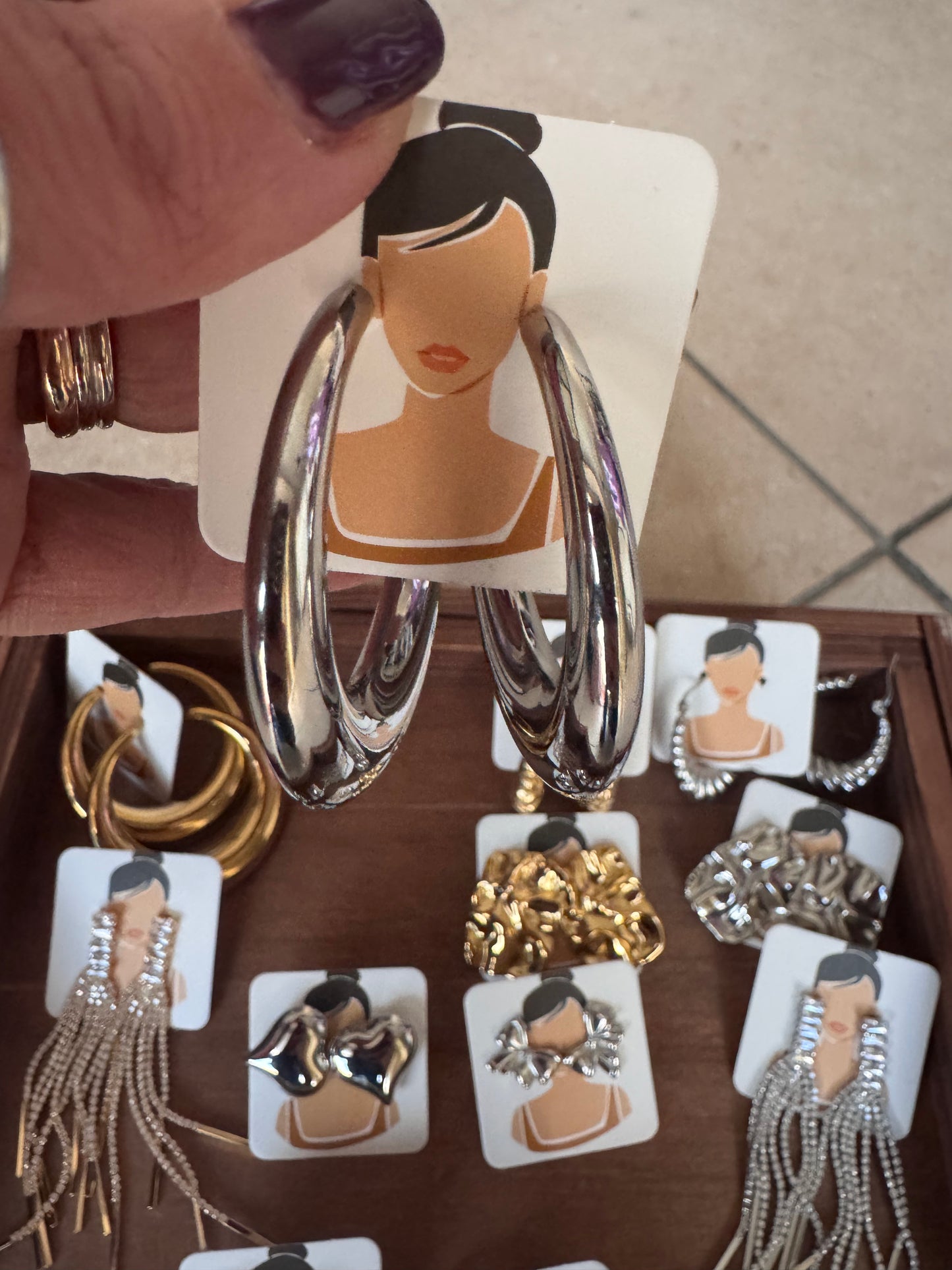 Orecchini Cerchi grandi