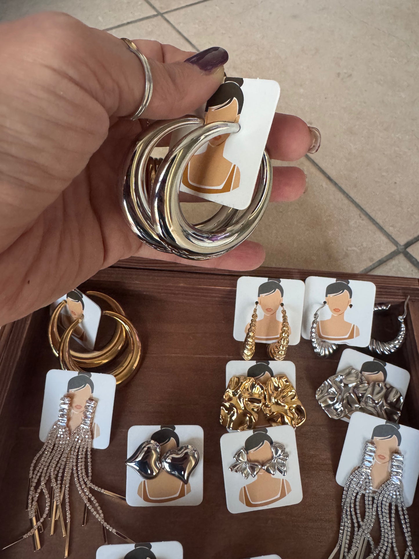 Orecchini Cerchi grandi